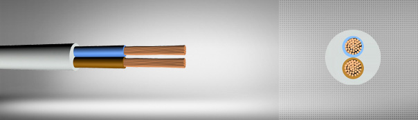 PVC multi-core cables with flexible copper conductor
